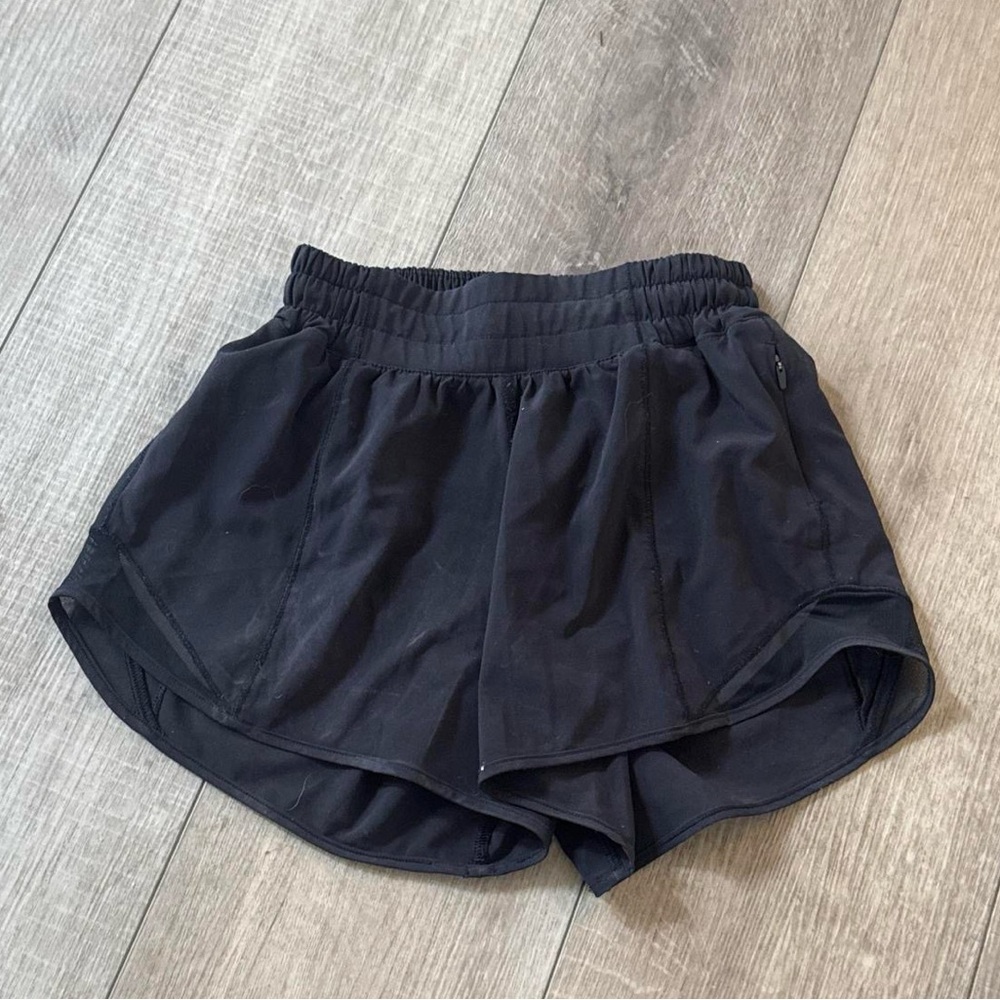 lululemon athletica Black Women's Running Shorts